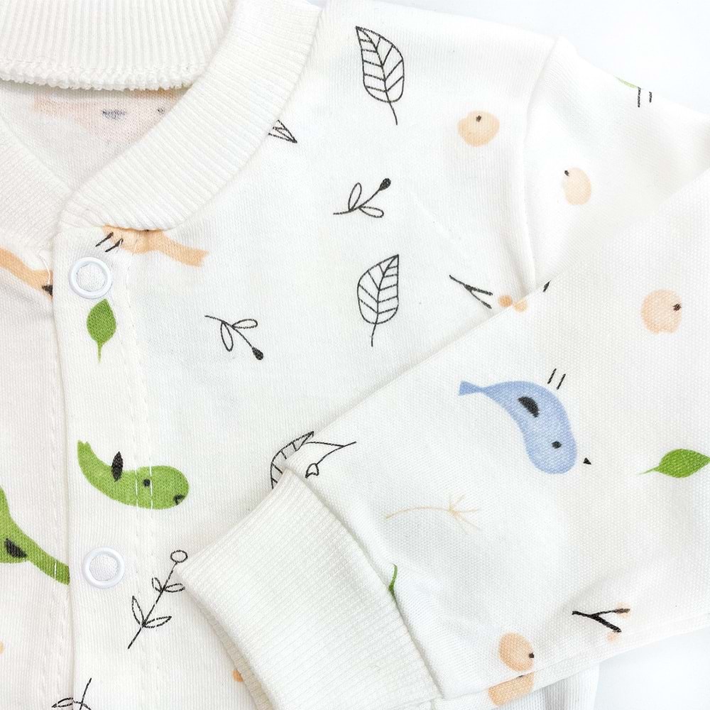 Sema Baby Happy Birds Bebek Pijama Takımı 6-9 Ay