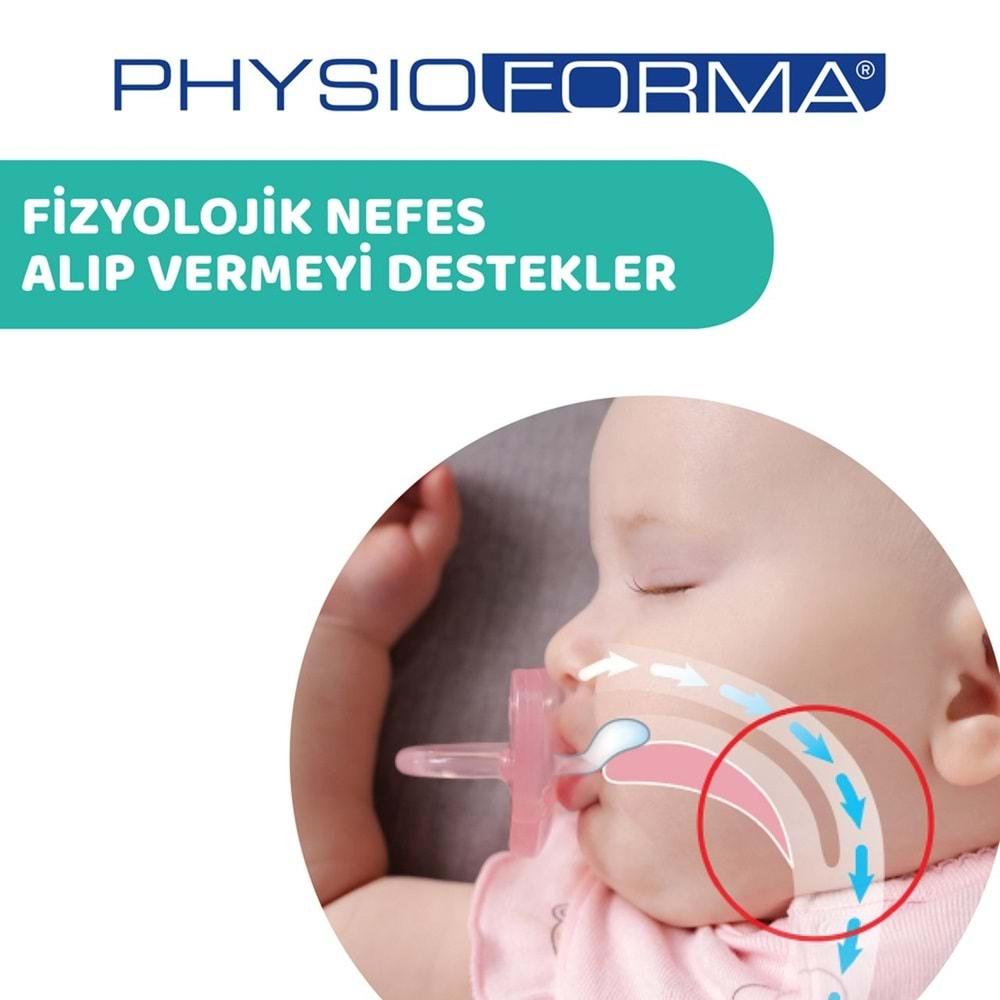 Chicco PhysioForma Mini Soft 2'li Emzik 2-6 Ay Erkek