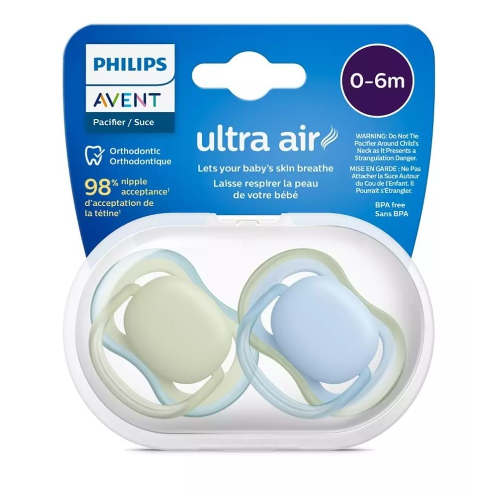 Philips Avent Ultra Air Emzik 0-6 Ay 2li SCF085/21