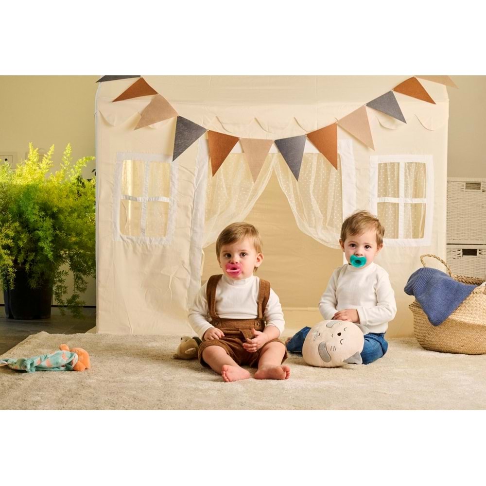 Chicco PhysioForma Soft 2'li Silikon Emzik 6-16 Ay Erkek