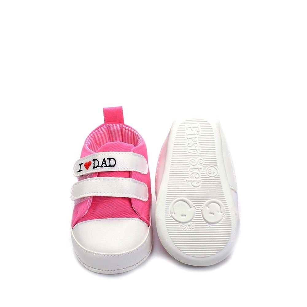 I Love Mom and Dad Patik Pembe G-2287 Pembe