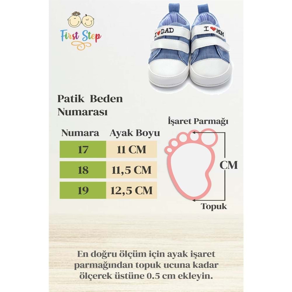 Dinazor Nakışlı Bebek Patik-GRİ-G-2319 Gri