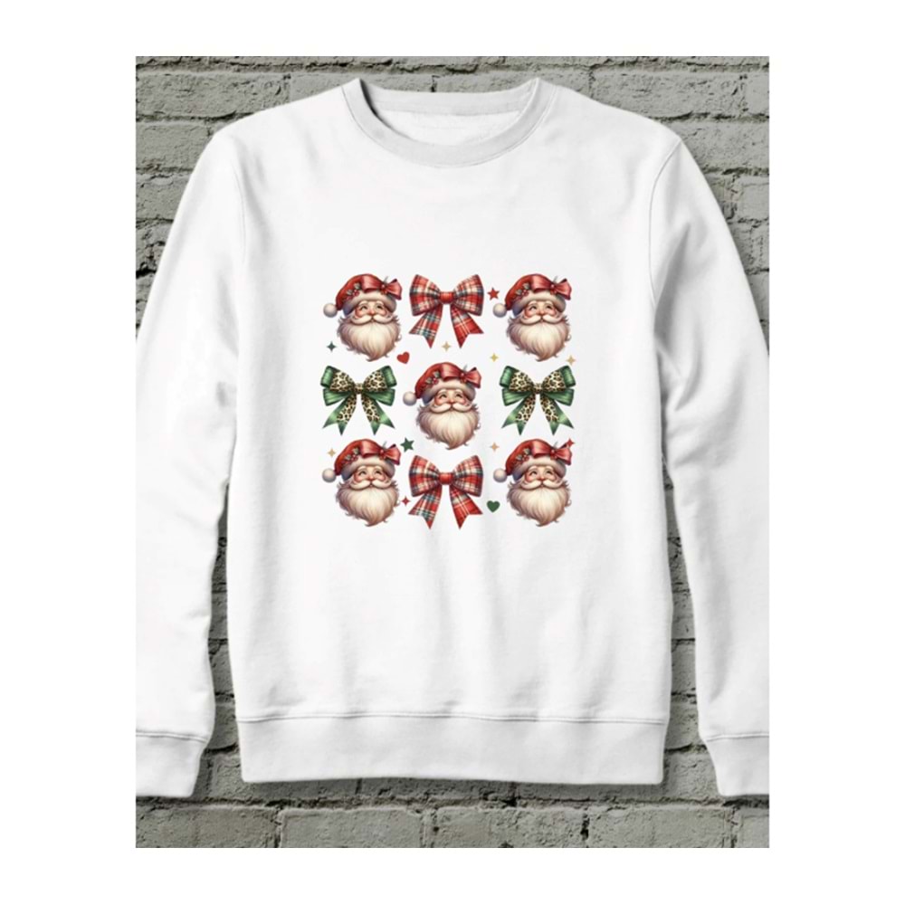 Retro Christmas Santa Sweatshirt
