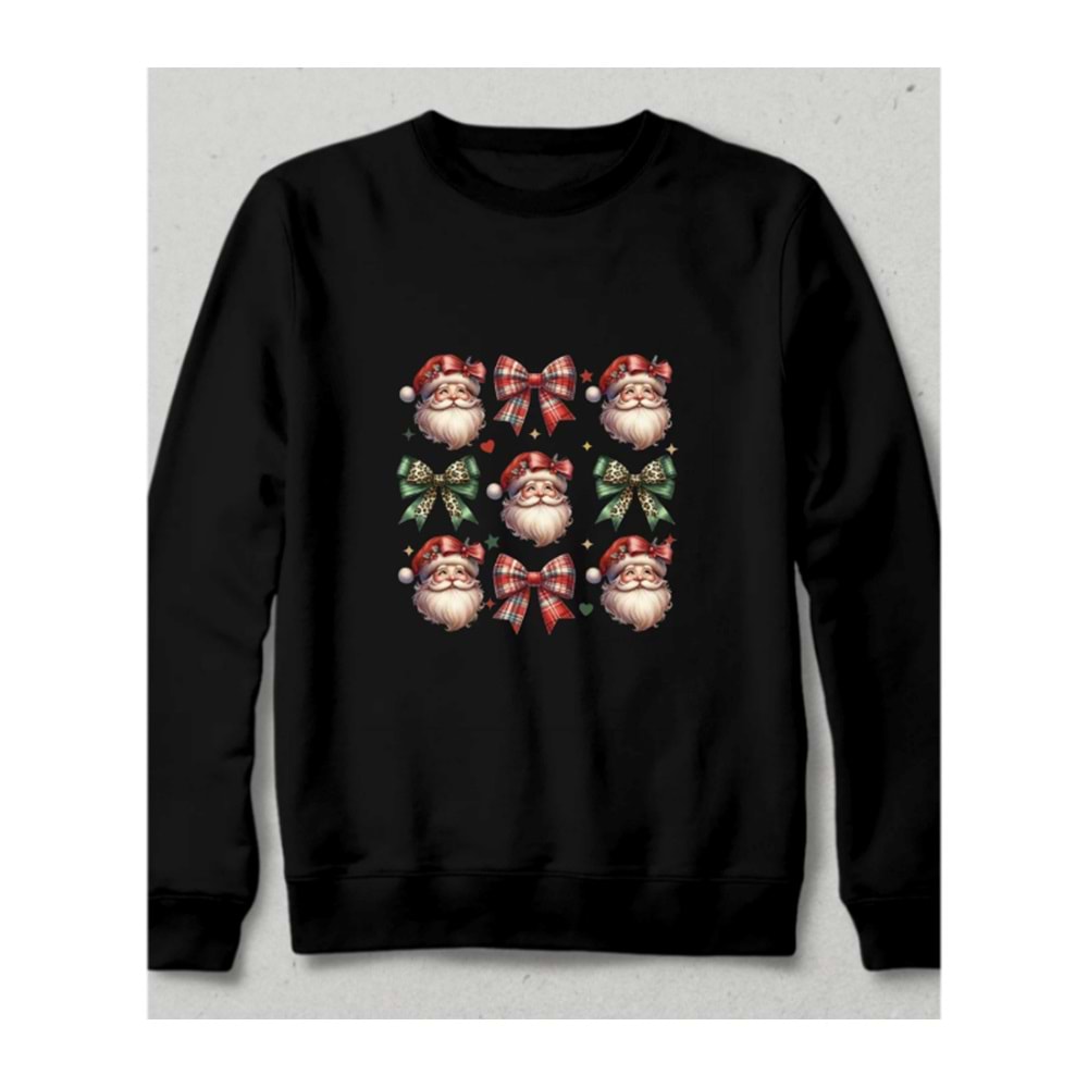 Retro Christmas Santa Sweatshirt