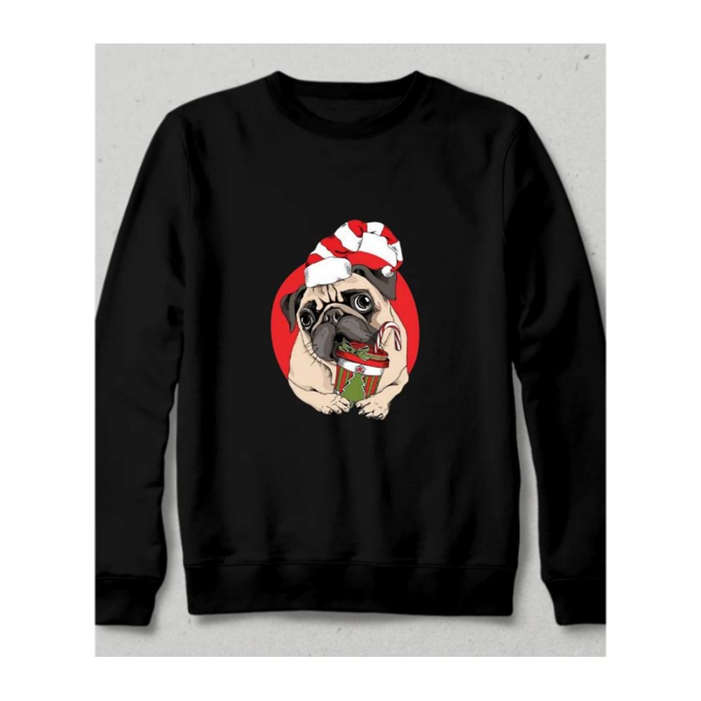 Santa, I’ve been paws-itively good this year! Sweatshirt