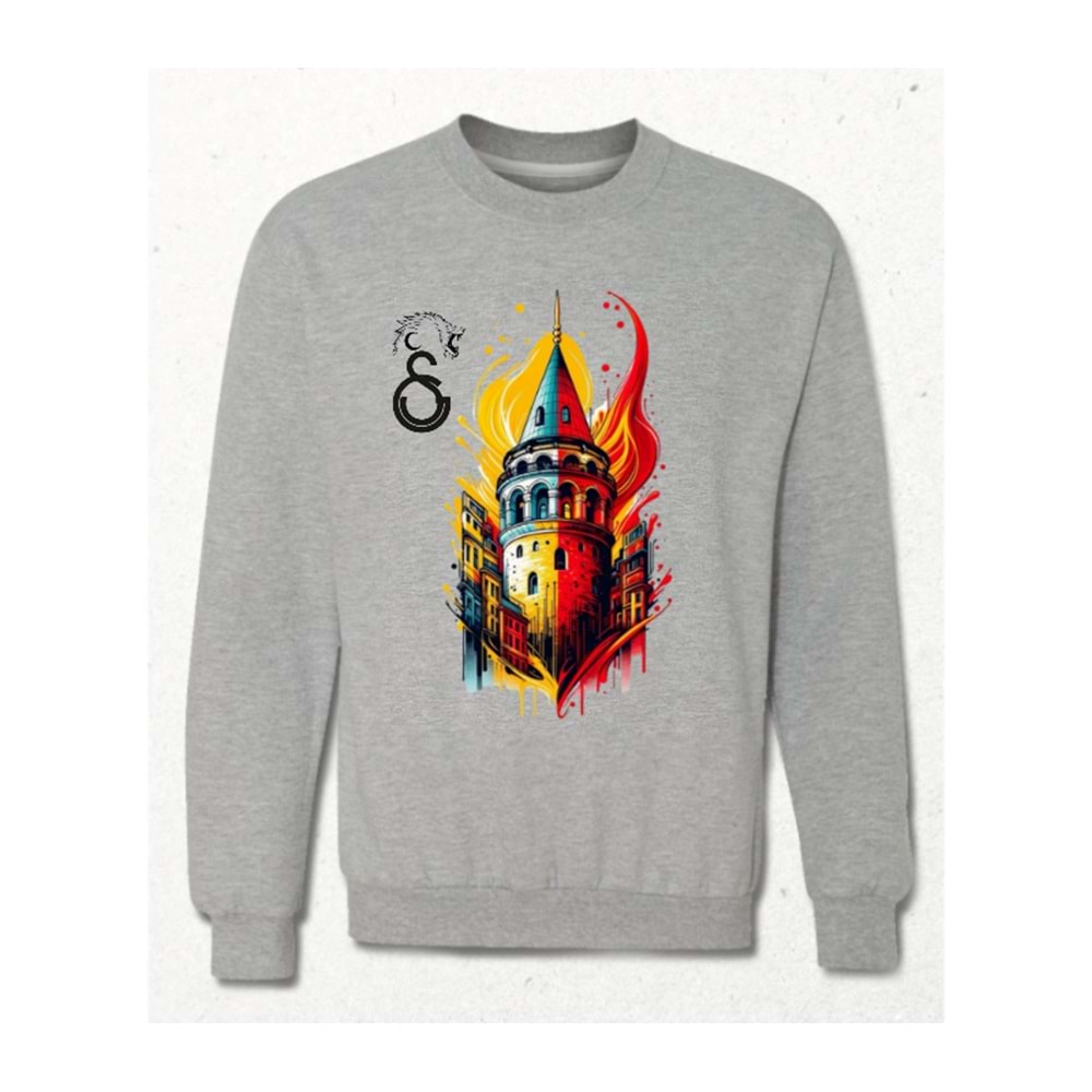 Galata Şampiyonu – Aslanların Zaferi Üzerinizde! Unisex Sweatshirt