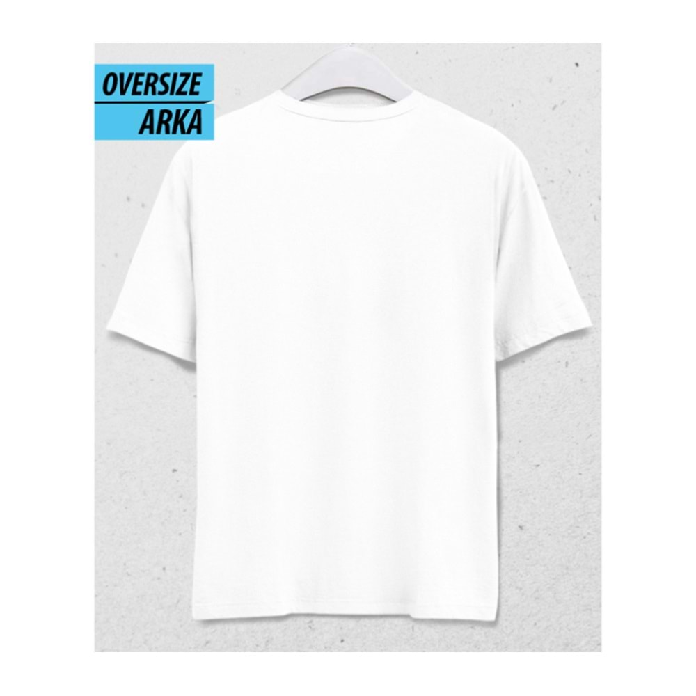 Memorable Summer Oversize Tee T-Shirt Beyaz