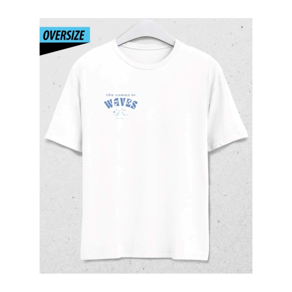 Ocean Glow T-shirt Beyaz