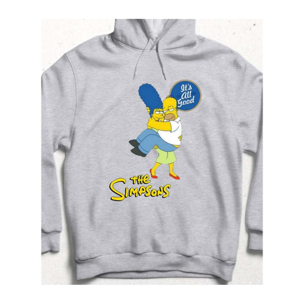 Simpsons Aşkı Hoodie Unisex Sweatshirt