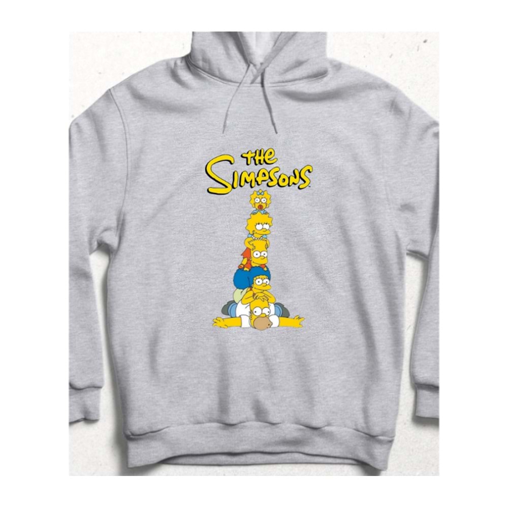 The Simpsons: Birlikte Daha Güçlü Kapüşonlu Unisex Sweatshirt