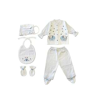 Sema Baby 5'li Set - Açık Mavi