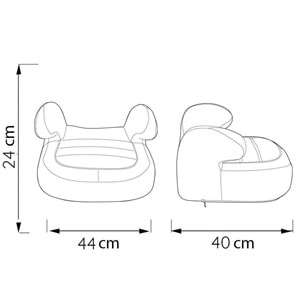 Disney Dream 15-36Kg Oto Koltuğu Yükseltici - Şimşek McQueen