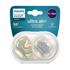 Philips Avent SCF085/17 Ultra Air Emzik 6-18 Ay 2li Erkek