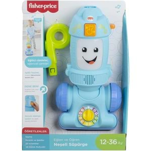 Fisher Price Eğlen ve Öğren Serisinden Türkçe Konuşan Neşeli Süpürge