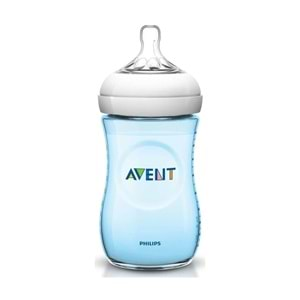 Avent Natural PP Biberon 260 ml - Mavi