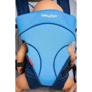 Baby2go 3 in 1 Kanguru - Mavi