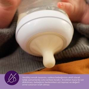 Philips Avent Natural Response 2'li Biberon Emziği, 5 Numara, 6 Ay+