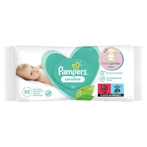 Prima Pampers Sensitive Hassas Islak Bebek Havlusu 52x6 Adet (312 Yaprak)