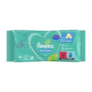 Prima Pampers Temiz ve Ferah Islak Bebek Havlusu 80'li