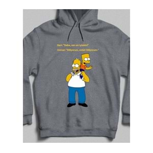 Baba Sen En İyisin! Kapüşonlu Sweatshirt