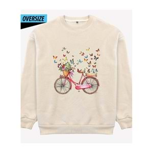 Butterfly Ride Oversize Sweatshirt