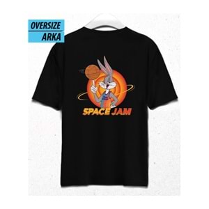 Orbit Dunker Oversize Unisex T-shirt Siyah