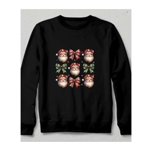 Retro Christmas Santa Sweatshirt
