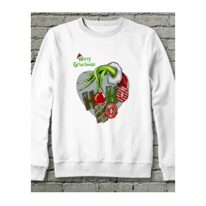 Grinch Ruhlu Sweatshirt Siyah