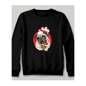 Santa, I’ve been paws-itively good this year! Sweatshirt