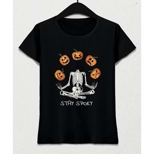 Halloween: Stay Spooky Kadın Tişört