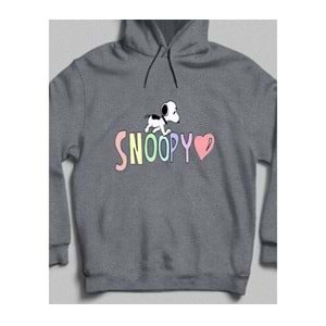 Snoopy'nin Sevgi Dolu Dünyası Kapüşonlu Sweatshirt