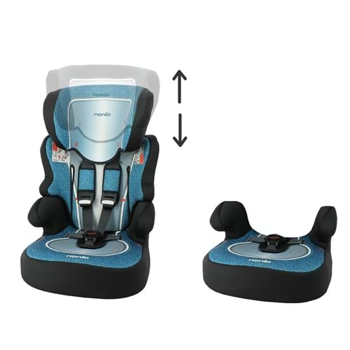 Comfymax Nania Beline 9-36kg Oto Koltuğu - Blue