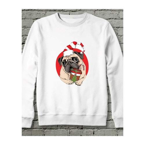 Santa, I’ve been paws-itively good this year! Sweatshirt