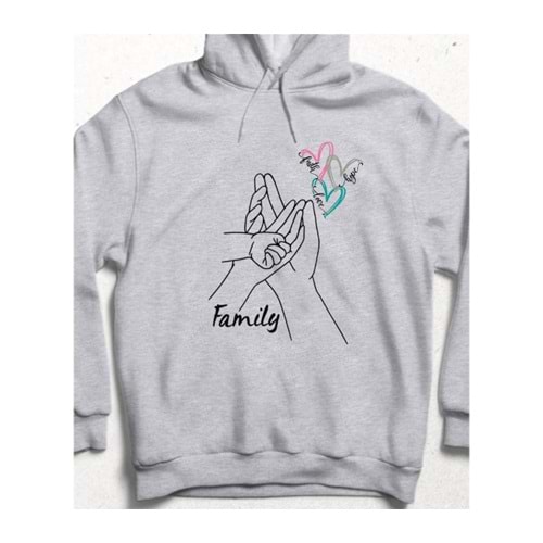 Family Touch Hoodie Unisex Sweatshirt