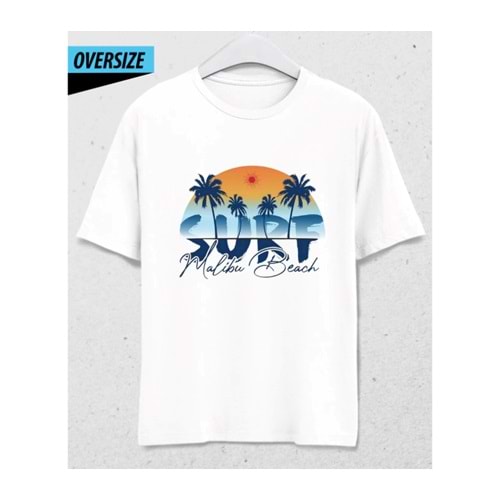 Surf Malibu Beach Oversize T-shirt