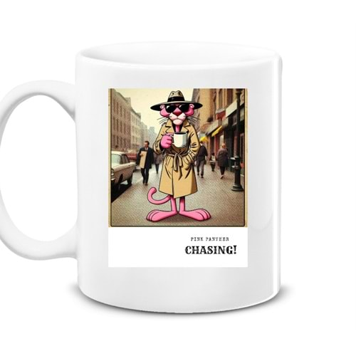 Pink Panther Chasing! Cup