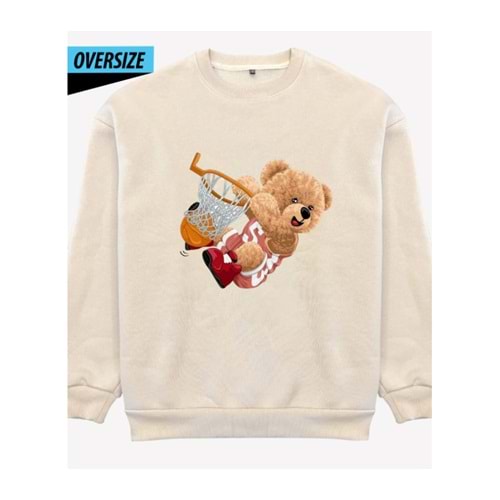 Teddy Dunk Oversize Sweatshirt