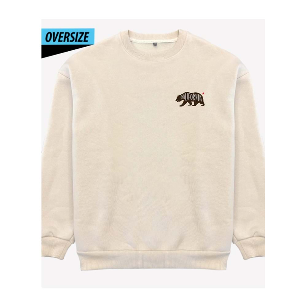 California Vibes Oversize Sweatshirt