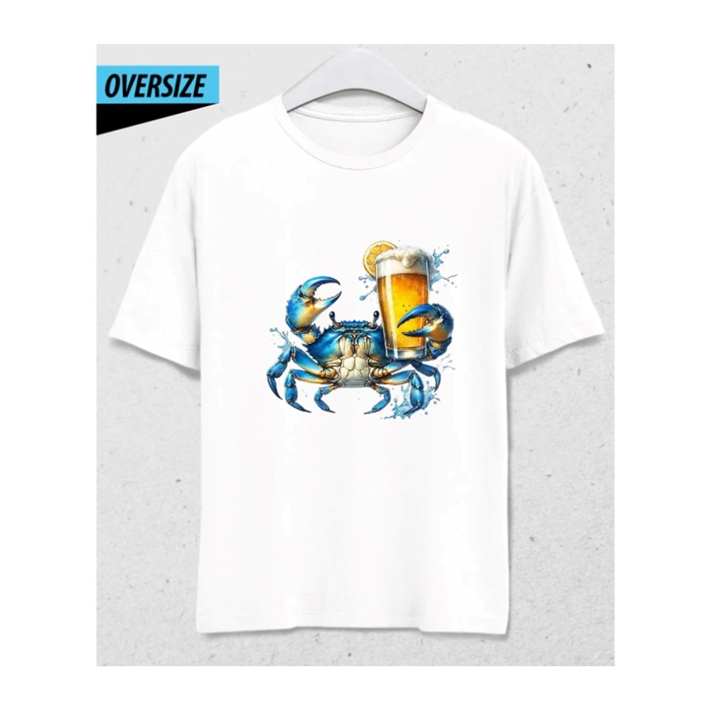 Grab Life by the Claws – Wear the Spirit of Summer Beyaz