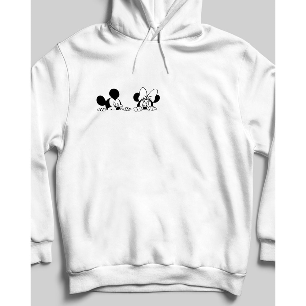 Minnie's Mickey Sweatshirt Beyaz