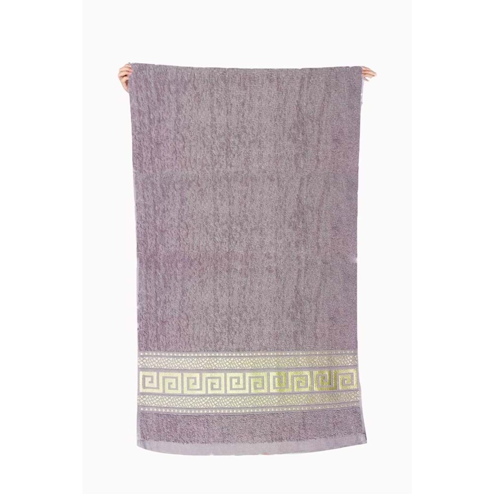 Nayra &#37;100 Pamuklu Banyo Havlusu 70x140 Cm Mor